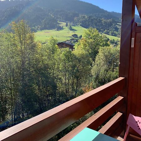 Appartement Vue Piste De Ski Praz-sur-Arly Eksteriør billede